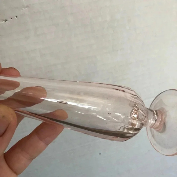 Vintage Pink Bud Vase - Picture 5 of 12